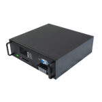 3U rack mounted lithium iron phosphate battery