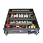 3U rack mounted lithium iron phosphate battery