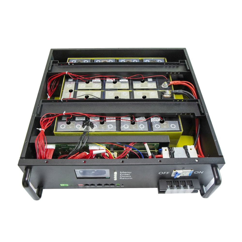 3U rack mounted lithium iron phosphate battery