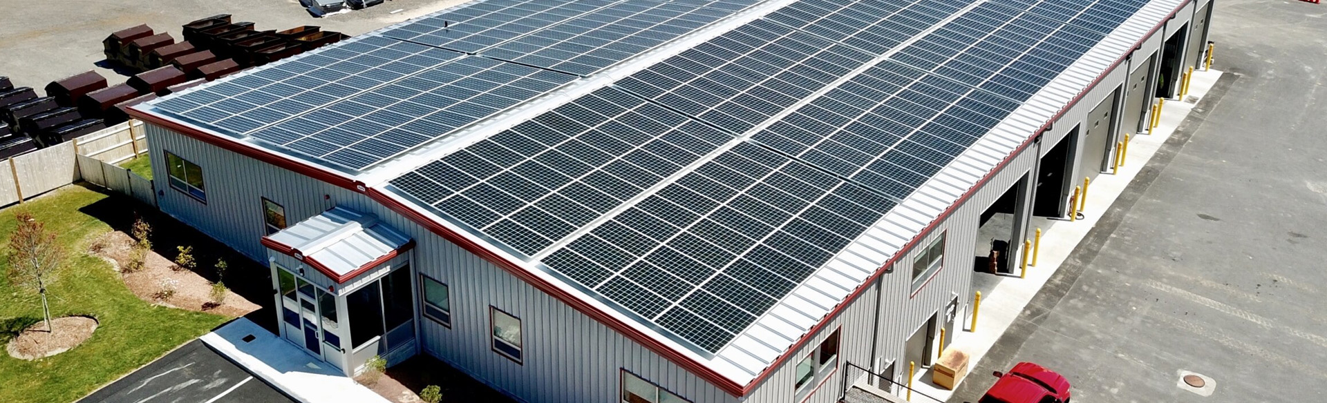 Energía solar para la industria