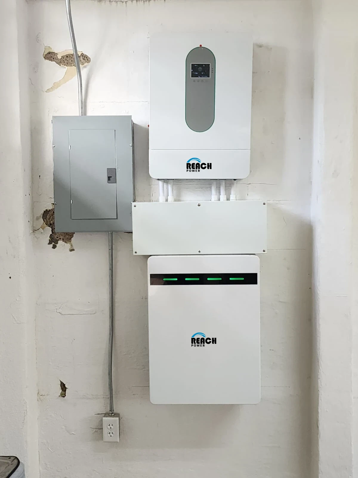 10KW Hybrid split inverter & lifepo4 battery