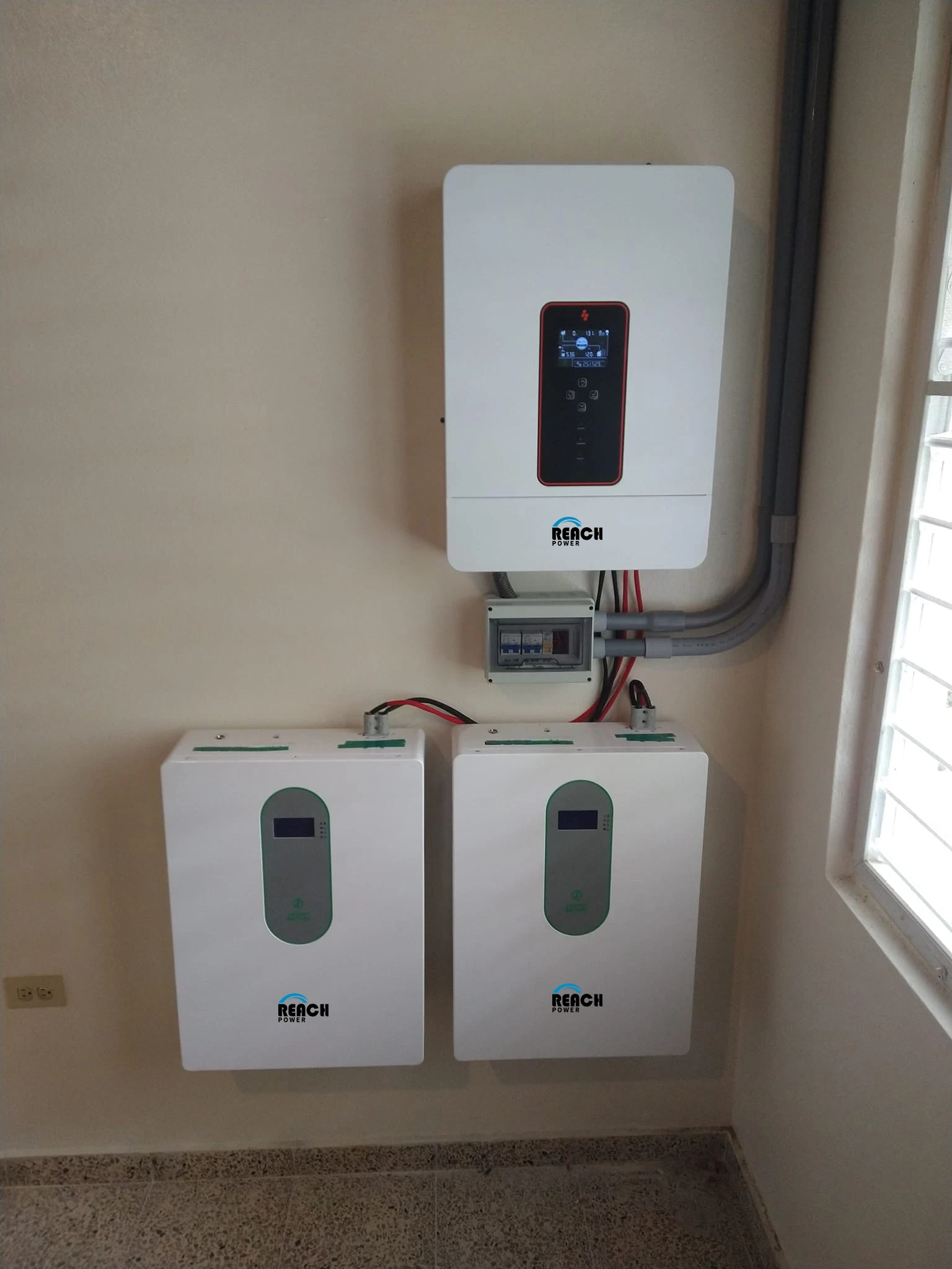 2*5kwh lifepo4 battery & Hybrid split inverter